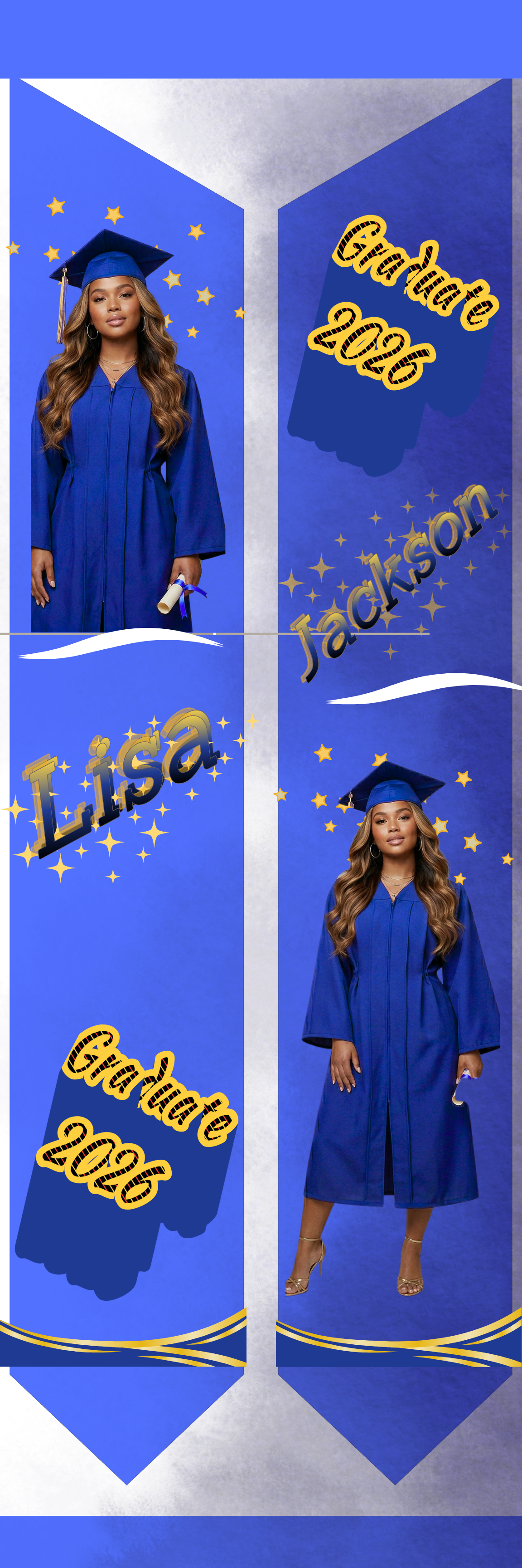 Graduation Stole Template