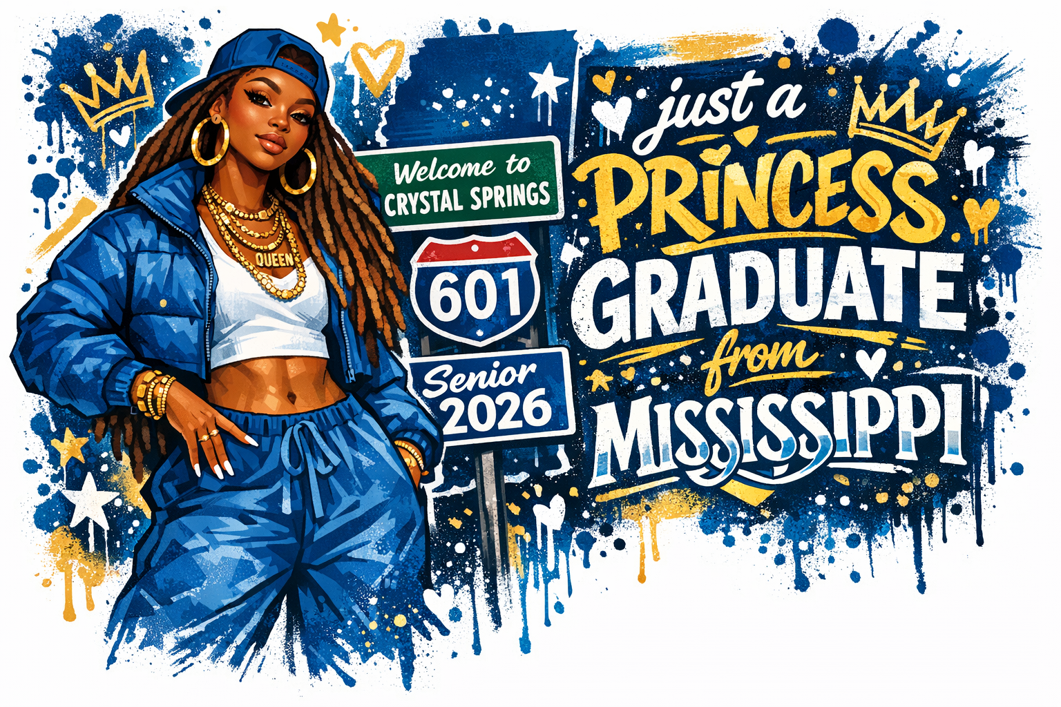 Hometown Girl Graduate