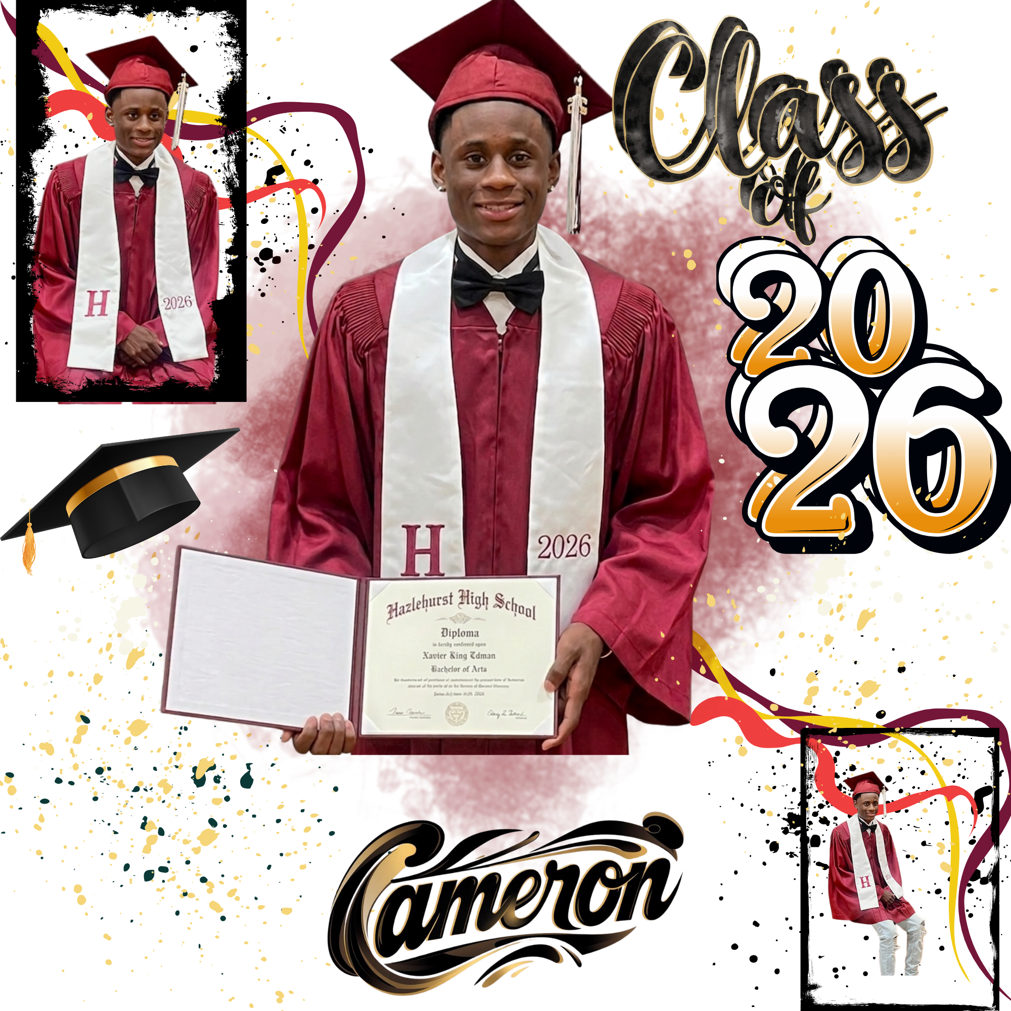 Graduation Editable Template