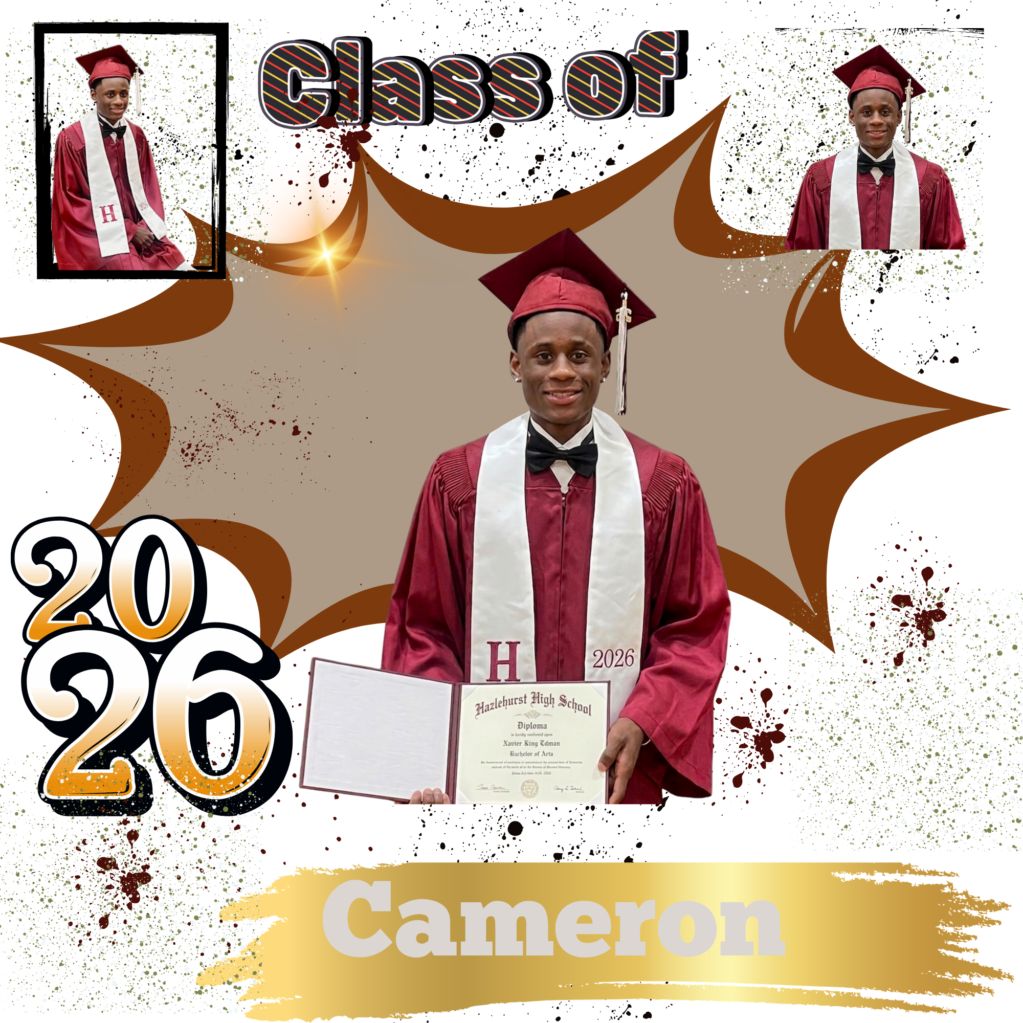 Graduation Editable Template